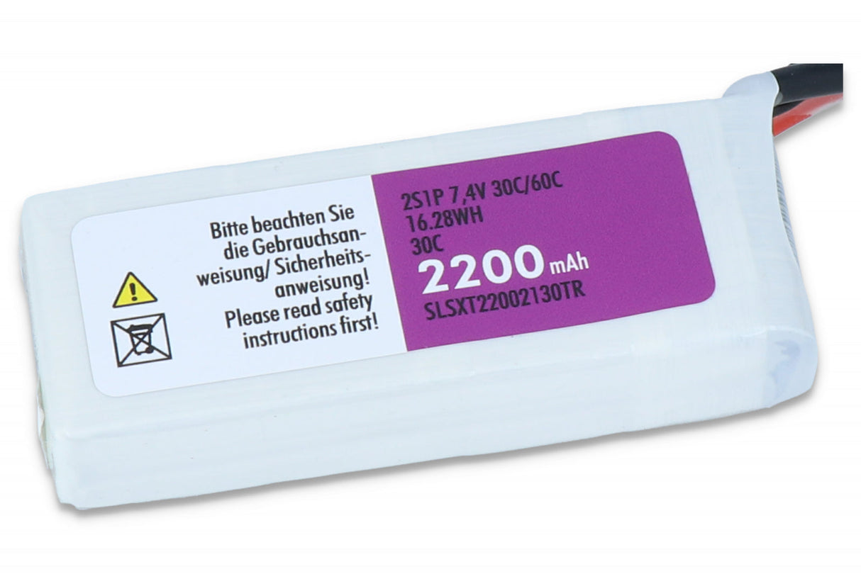 SLS XTRON 2200MAH 2S 7,4V 30C/60C TRX - LiPo24.de