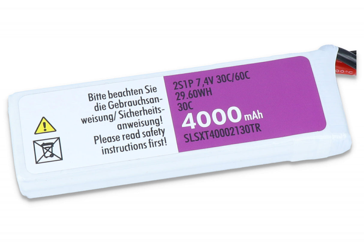 SLS XTRON 4000MAH 2S 7,4V 30C/60C TRX - LiPo24.de