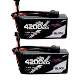 CNHL 3S 4200mAh Shorty 30C 11,1 V XT60 Lipo Akku ( 2 Stück )