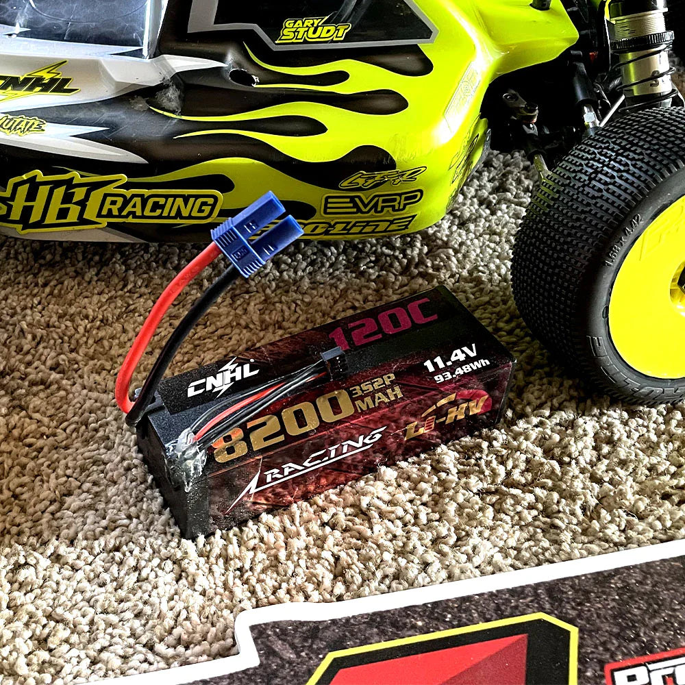 CNHL Racing Series LiHV 8200mAh 11,4V 3S 120C HV Hartschalen-Lipo-Akku mit EC5-Stecker