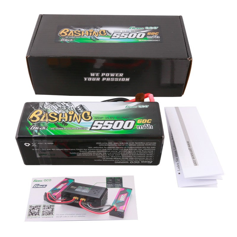 Gens Ace G-Tech 4S 5500mAh 4S1P 14,8V 60C HardCase