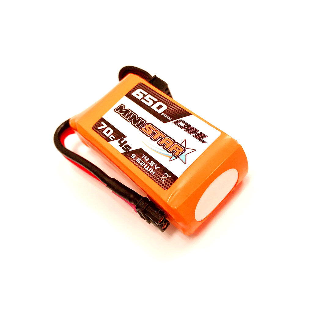 CNHL MiniStar 4S 650mAh 14,8V 70C XT30U Lipo Akku (2 Stück)