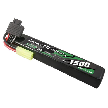Gens ace G-Tech 25C 1500 mAh 3S1P 11,1 V Airsoft Lipo Akku mit Tamiya