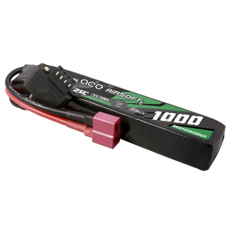 Gens ace G-Tech 25C 1000 mAh 3S1P 11,1 V Airsoft Lipo Akku mit T-Stecker