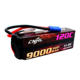 CNHL Racing Series 3S 9000mAh 11,4V 120C LiHV EC5 Lipo Akku