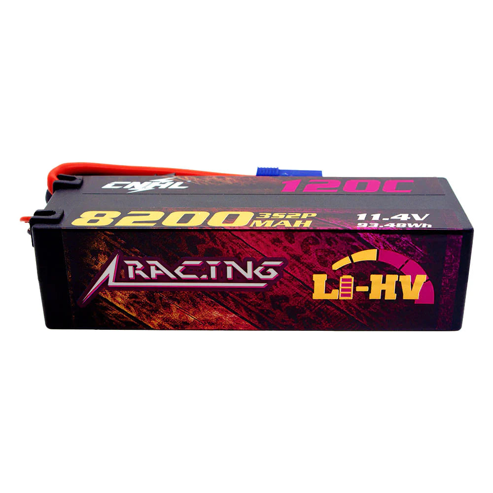 CNHL Racing Series LiHV 8200mAh 11,4V 3S 120C HV Hartschalen-Lipo-Akku mit EC5-Stecker