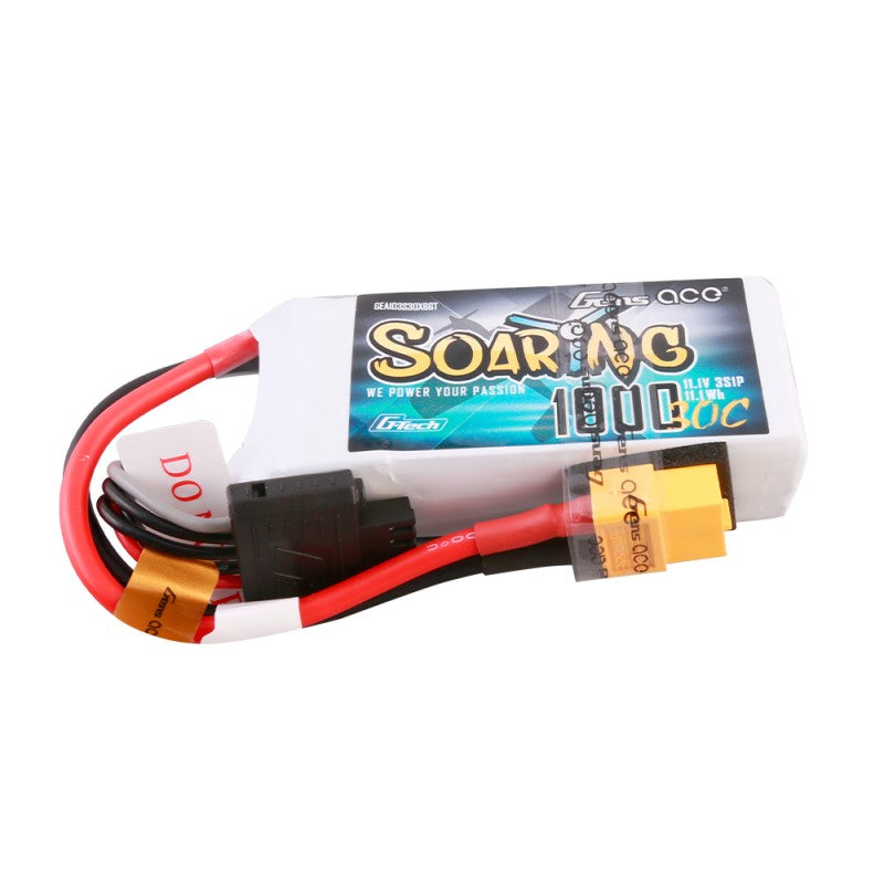 GensAce G-Tech Soaring 3S 1000mAh 11,1V 30C XT60