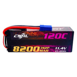 CNHL Racing Series LiHV 8200mAh 11,4V 3S 120C HV Hartschalen-Lipo-Akku mit EC5-Stecker