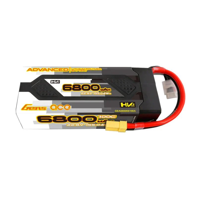 Gens Ace Advanced 6800mAh 22,8 V 100 C 6S1P HardCase EC5 - LiPo24.de