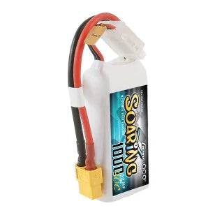 Gens Ace Soaring 1000mAh 11.1V 30C 3S1P Lipo Akkupack mit XT60 Stecker - LiPo24.de