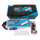 Gens ace G-Tech 5600 mAh 80 C 22,2 V 6S1P Lipo-Akku mit EC5-Stecker