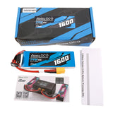 Gens Ace G-Tech 2S 1600mAh 7,4V 45C 2S1P XT60-Stecker