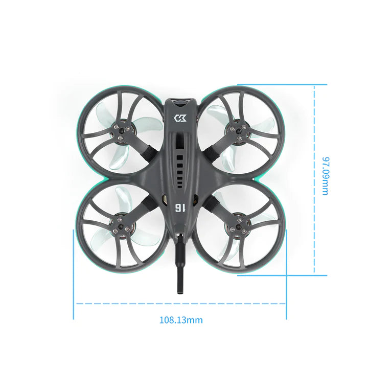 Sub250 Whoopfly16 Ultra-light Walksnail Avatar Mini HD 1S Tiny Whoop