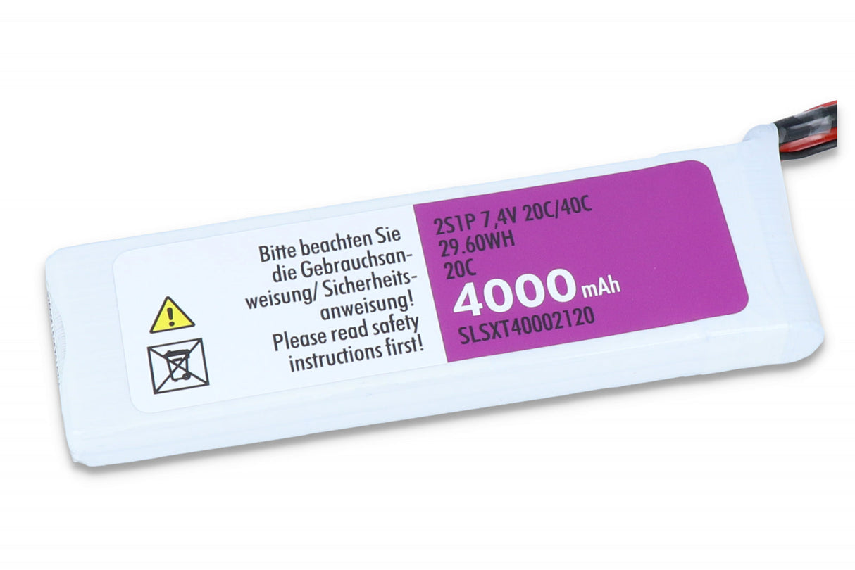 SLS XTRON 4000MAH 2S1P 7,4V 20C/40C - LiPo24.de