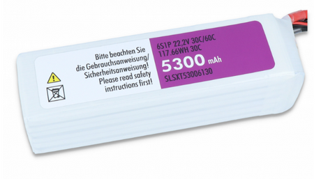 SLS XTRON 5300MAH 6S1P 22,2V 30C/60C - LiPo24.de