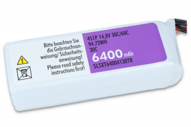 SLS XTRON 6400MAH 4S 14,8V 30C/60C TRX - LiPo24.de