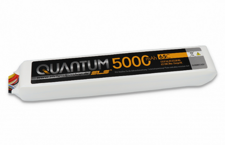 SLS QUANTUM 5000MAH 12S1P 44,4V 65C/130C SPLIT - LiPo24.de