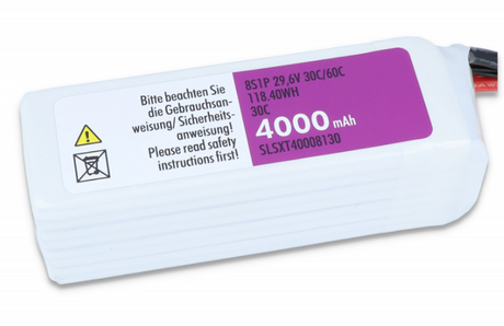 SLS XTRON 4000MAH 8S1P 29,6V 30C/60C - LiPo24.de