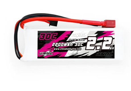 CNHL 2S 2200mAh 7,4V 30C T/Dean Lipo Akku