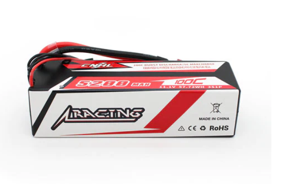 CNHL Racing Series 3S 5200mAh 11,1V 100C Hardcase T/Dean Lipo Akku