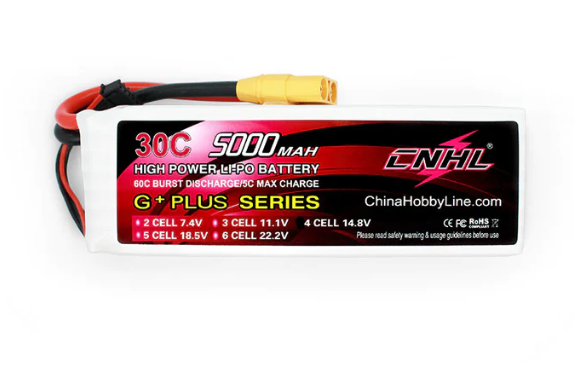 CNHL 4S 5000mAh 14,8V 30C XT90 Lipo Akku