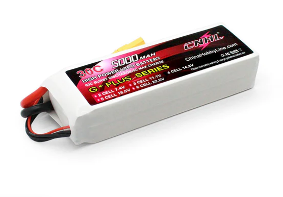 CNHL 4S 5000mAh 14,8V 30C XT90 Lipo Akku