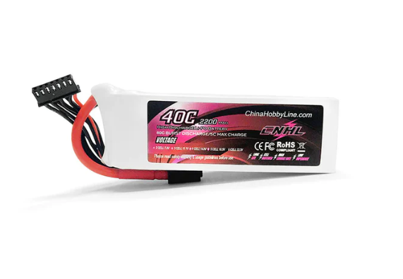CNHL 6S 2200mAh 22,2V 40C XT60 Lipo Akku