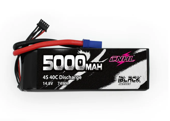 CNHL Black Series 4S 5000mAh 14,8V 40C EC5 Lipo Akku