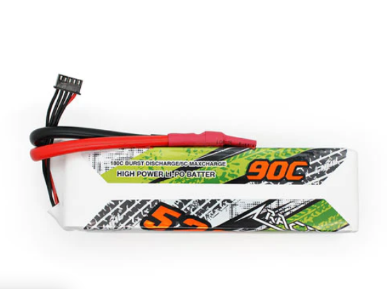CNHL Racing Series 4S 5200mAh 14,8V 90C 6,5 mm Rundstecker Lipo Akku