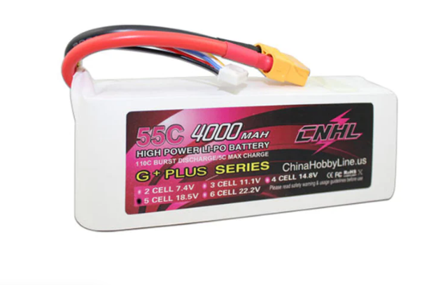 CNHL G+Plus 5S 4000mAh 18,5V 55C XT90 Lipo Akku
