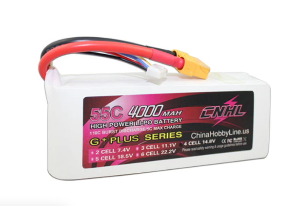 CNHL G+Plus 4S 4000mAh 14,8V 55C XT90 Lipo Akku