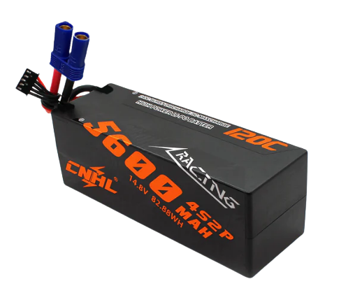 CNHL Racing Series 4S 5600mAh 14,8V 4S2P 120C Hardcase EC5 Lipo Akku