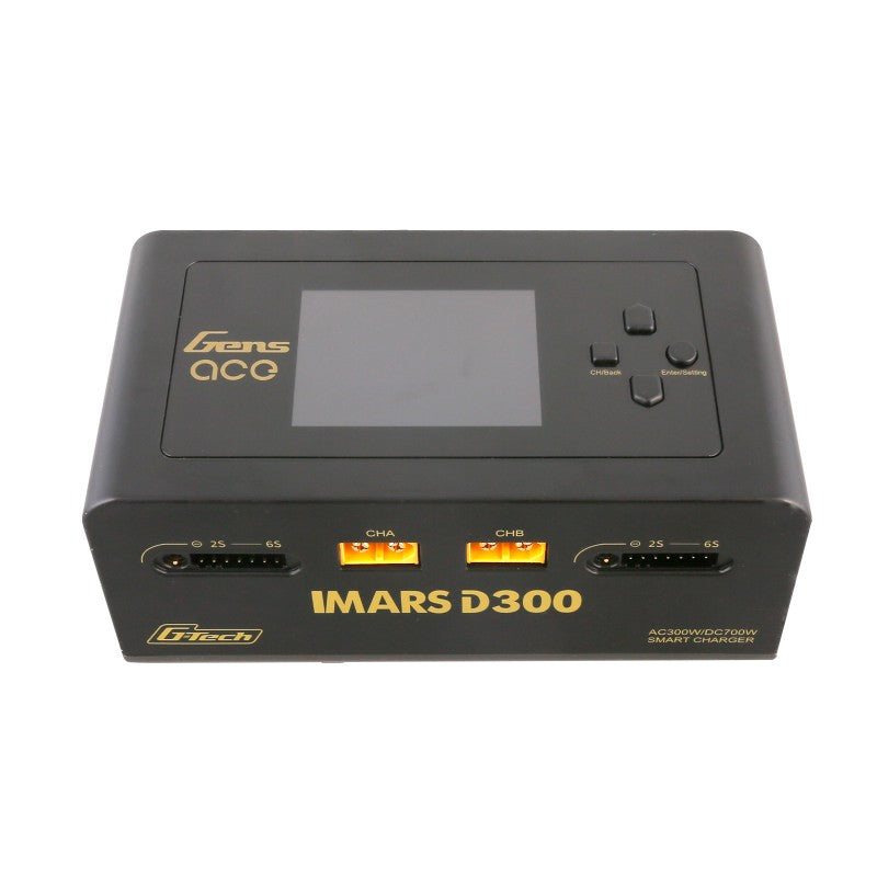 Gens Ace IMARS D300 G-Tech Channel AC/DC 300W/700W RC Batterieladegerät