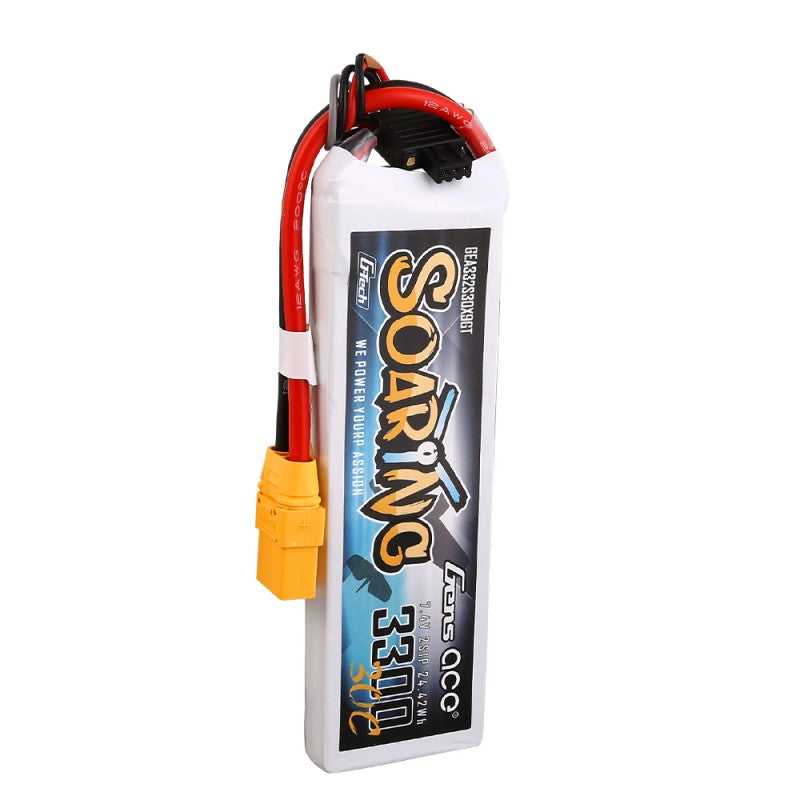 Gens Ace G-Tech Soaring 3300 mAh 7,4 V 30 C 2S1P Lipo-Akkupack XT90 - LiPo24.de