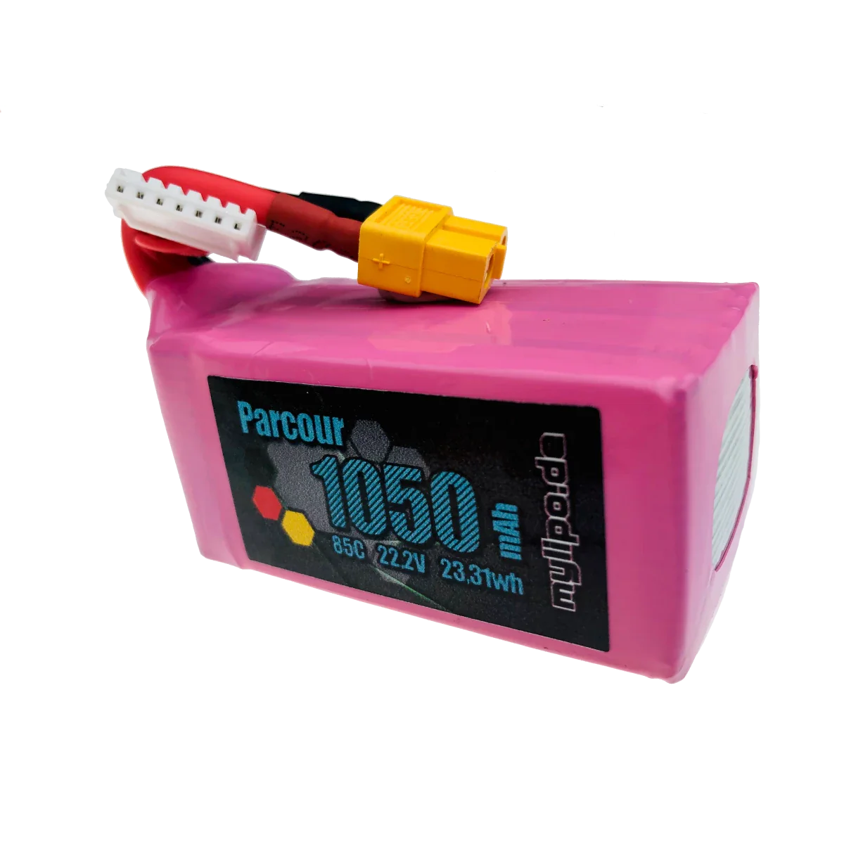 MyLipo Lipo Akku 1050mAh 22,2V 85C/170C FPV Parcour XT60 - LiPo24.de