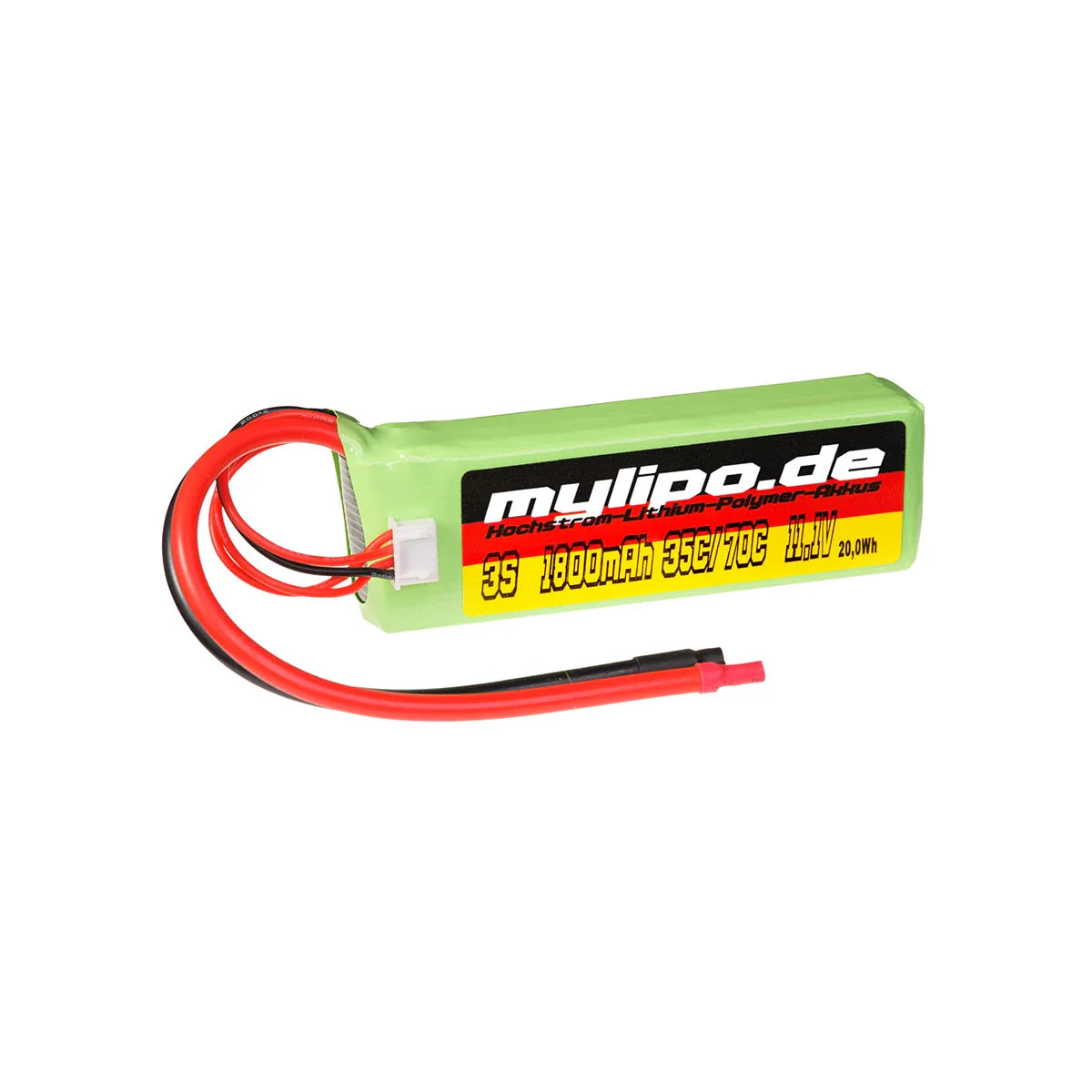 Mylipo Lipo Akku 1800mAh 11,1V 35C/70C - LiPo24.de