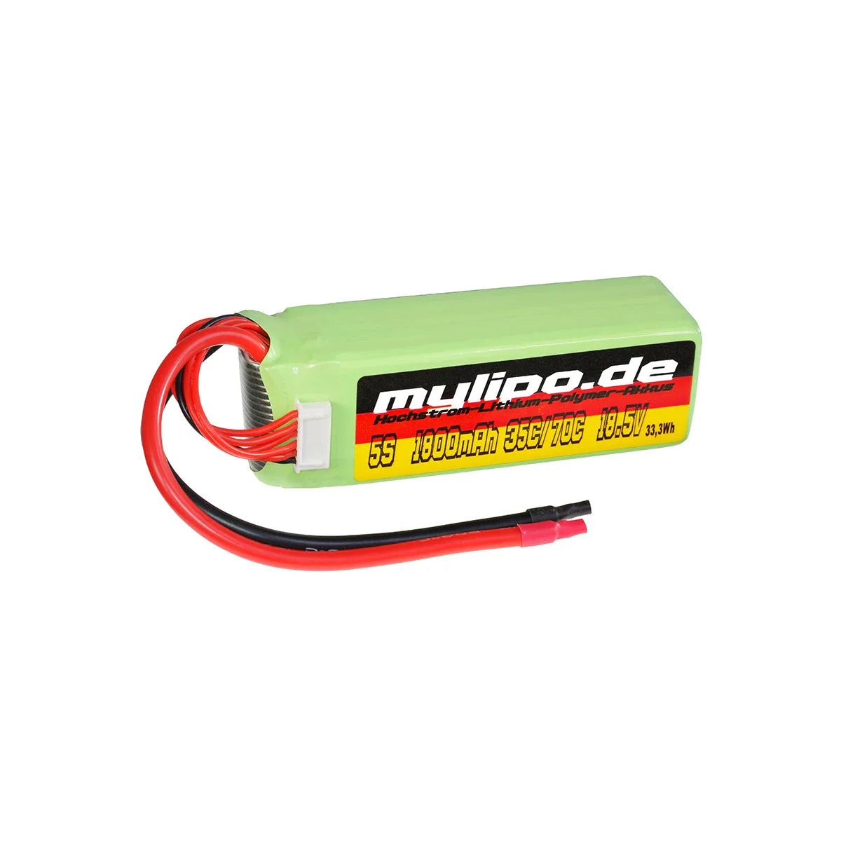 Mylipo Lipo Akku 1800mAh 18,5V 35C/70C - LiPo24.de