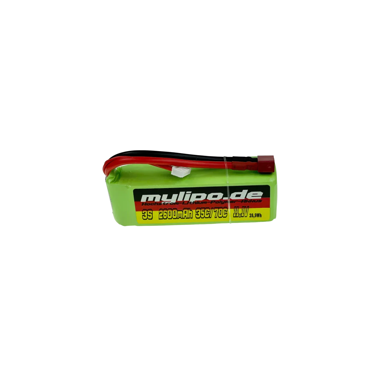 Mylipo Lipo Akku 2600mAh 11,1V 3S 35C/70C DEAN - LiPo24.de