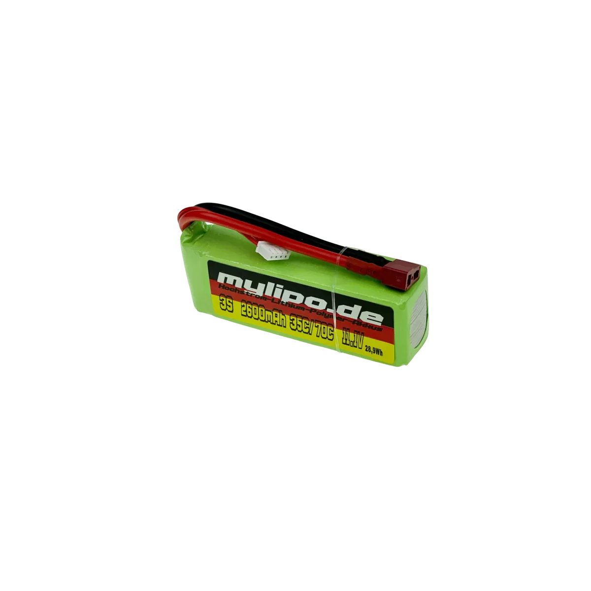 Mylipo Lipo Akku 2600mAh 11,1V 3S 35C/70C DEAN - LiPo24.de