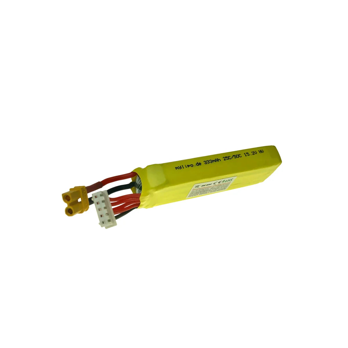 Mylipo Lipo Akku 333mAh 4S 15,2V 25C/50C HV 4,35V XT30 - LiPo24.de
