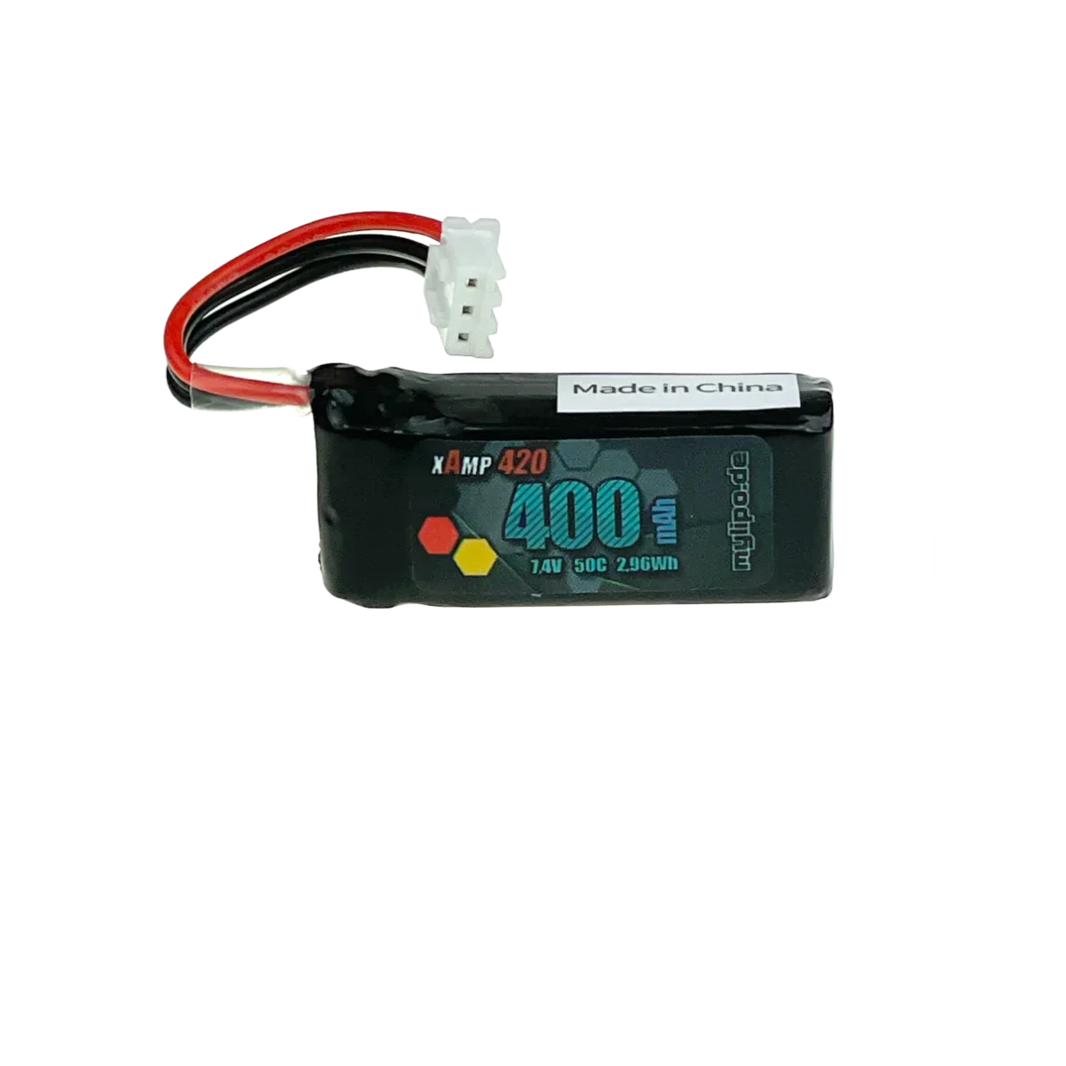 Mylipo Lipo Akku 400mAh 7,4V 2S 50C für Align T-Rex T15 - LiPo24.de