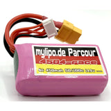 Mylipo Lipo Akku 450mAh 14,8V 50C/100C FPV Parcour XT60 - LiPo24.de