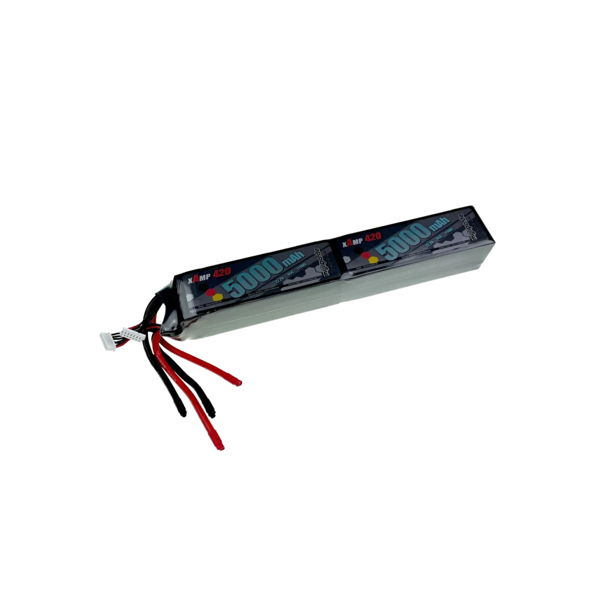 Mylipo Lipo Akku 5000mAh 44,4V 12S 45C lang geteilt - LiPo24.de