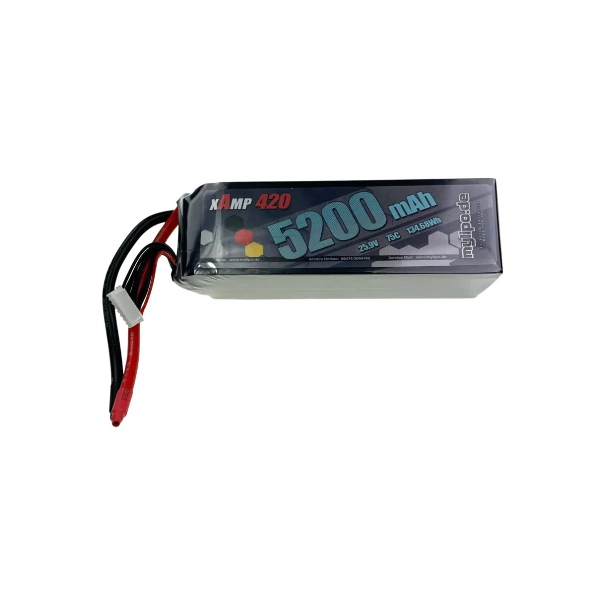 Mylipo Lipo Akku 5200mAh 25,9V 7S 75C - LiPo24.de