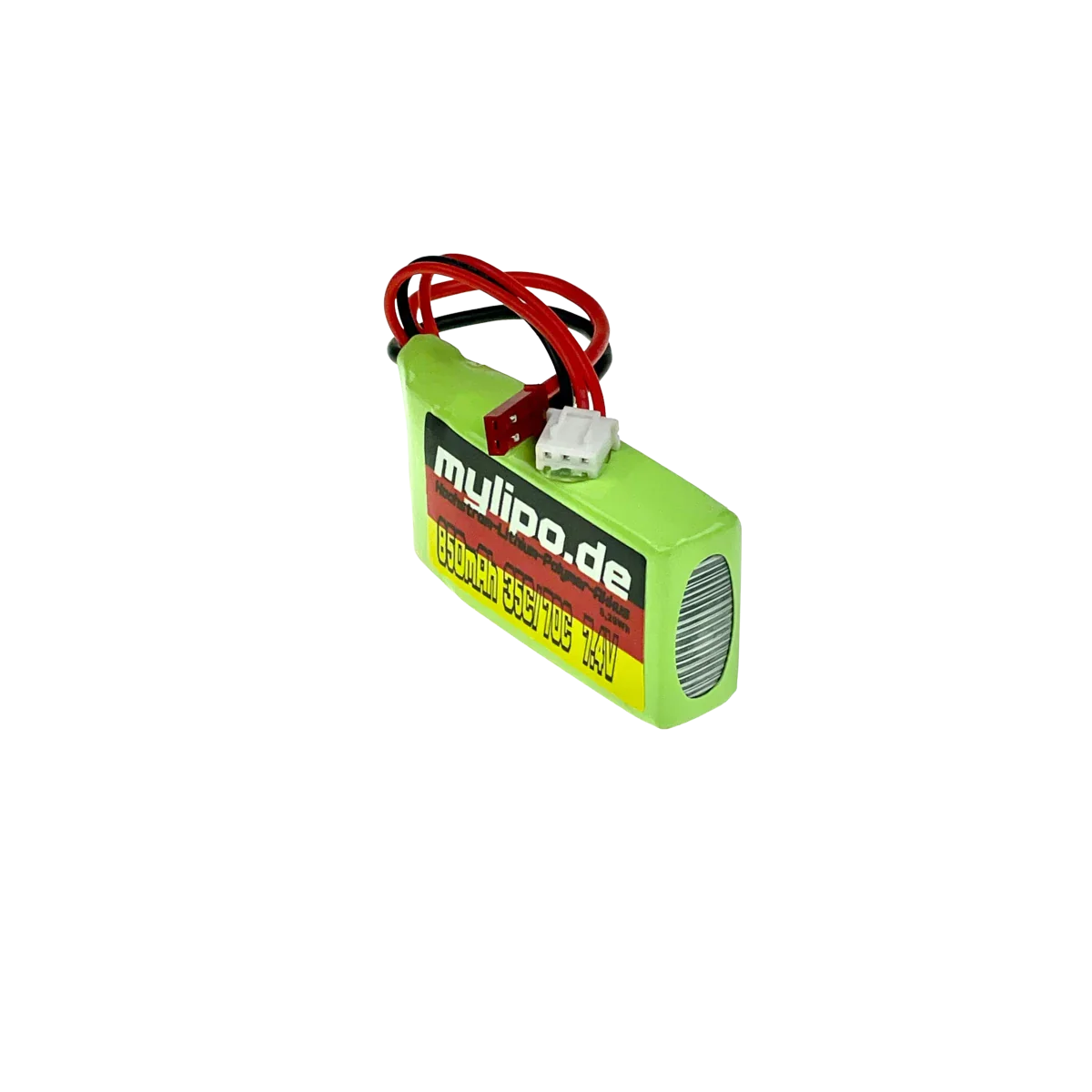Mylipo Lipo Akku 850mAh 7,4V 35C/70C JST Stecker - LiPo24.de