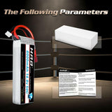 HRB 4S 6000mAh 14,8V 50C Deans T Stecker LiPo Akku - LiPo24.de