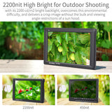 FeelWorld FW279 7" Monitor mit 2200cdm2 / 1920 x 1200 IPS Panel
