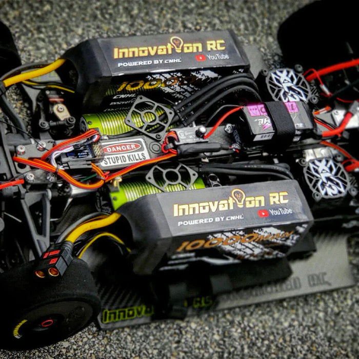 CNHL Racing Series 10000mAh 14,8V 4S 100C Lipo Akku mit QS8 Stecker   LiPo24.de