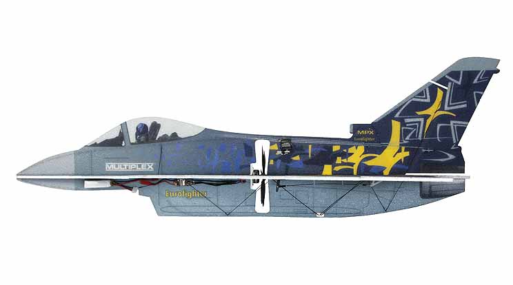 Multiplex BK Eurofighter Indoor Edition