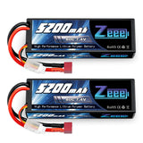 Zeee 2S Lipo Akku 5200mAh 7.4V 80C Hardcase Dean (2 St.)